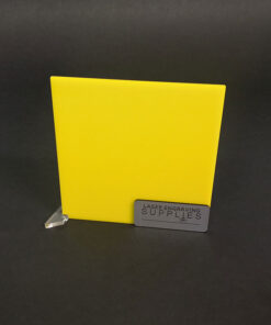 Yellow Cast Acrylic 600x400x3mm