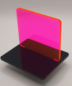 Fluorescent Pink Cast Acrylic 600x400x3mm