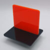Translucent Orange Cast Acrylic 600x400x3mm